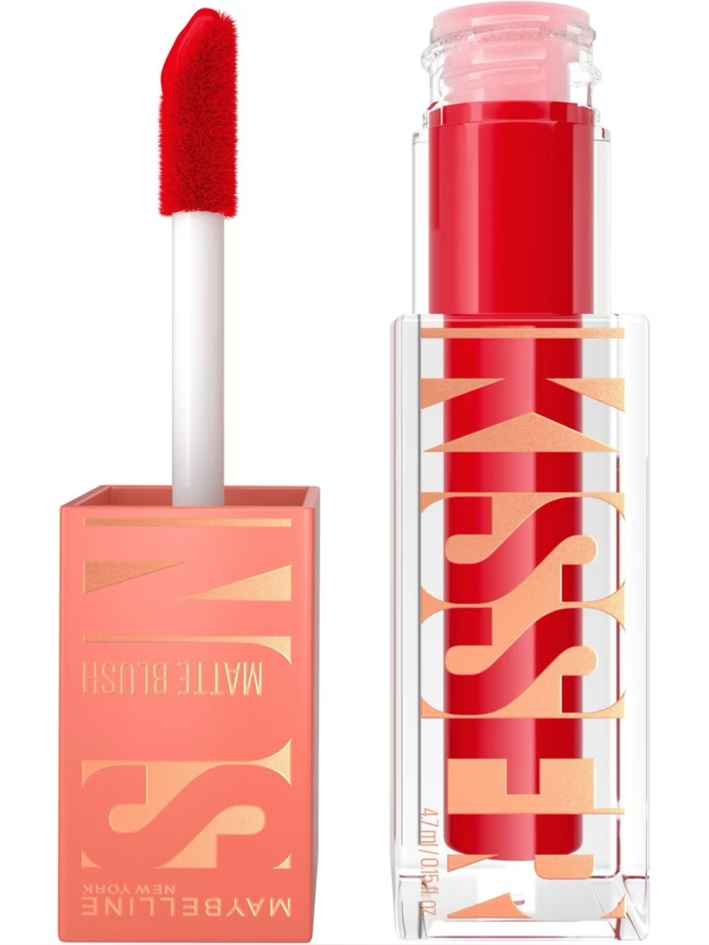 Maybelline Sunkisser Multi-Use Blendable Liquid Blush - 36 Spicy Red, NEW